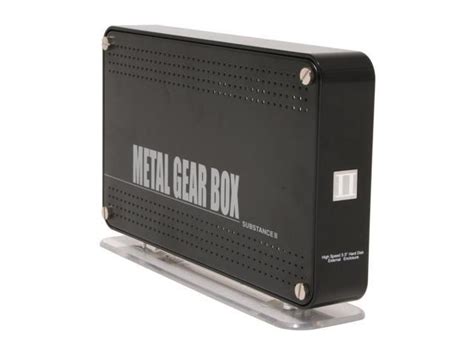 metal gear box hard drive enclosure|galaxy metal gear box ii.